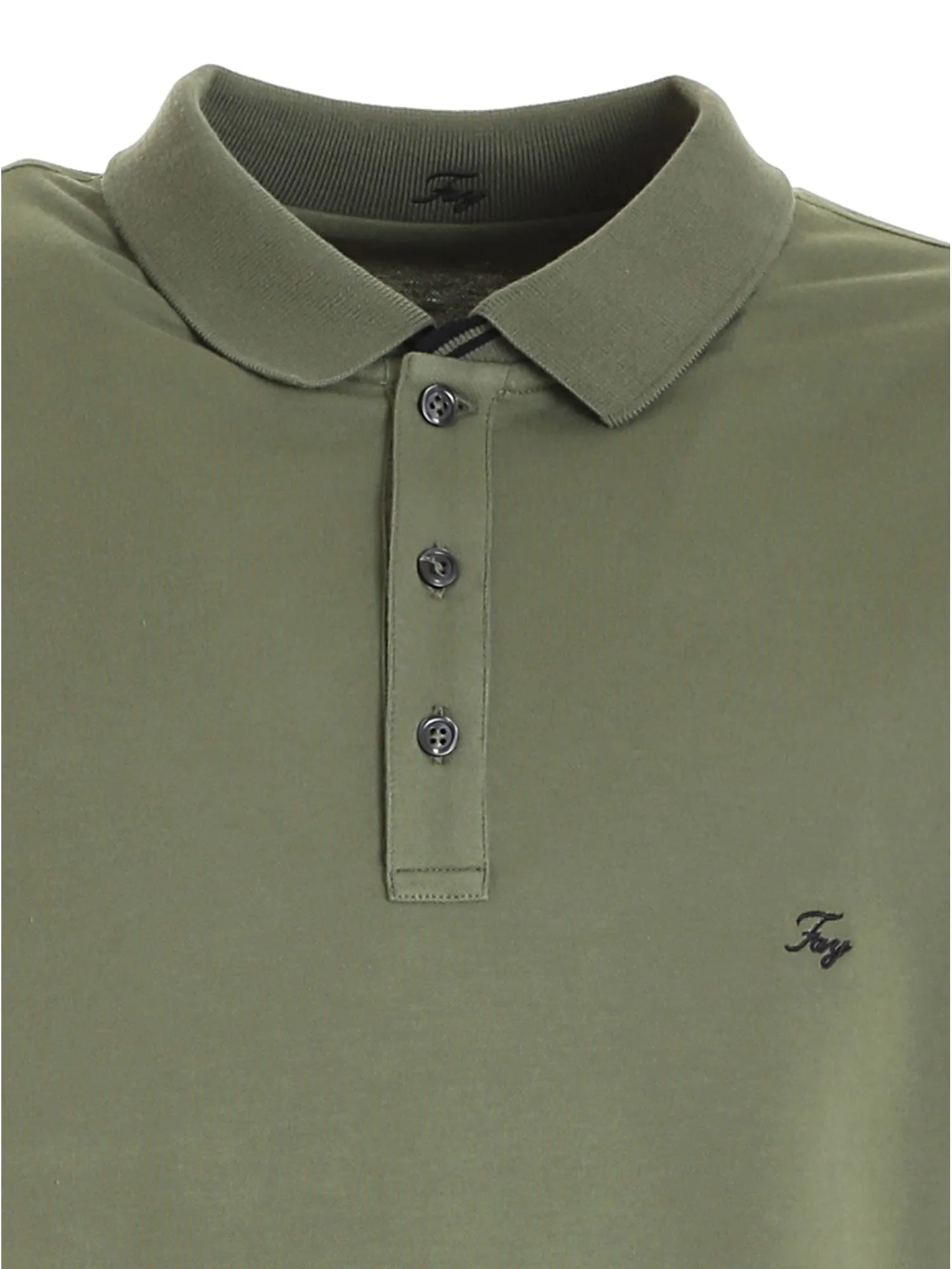 Fay Logo Embroidered Polo Shirt