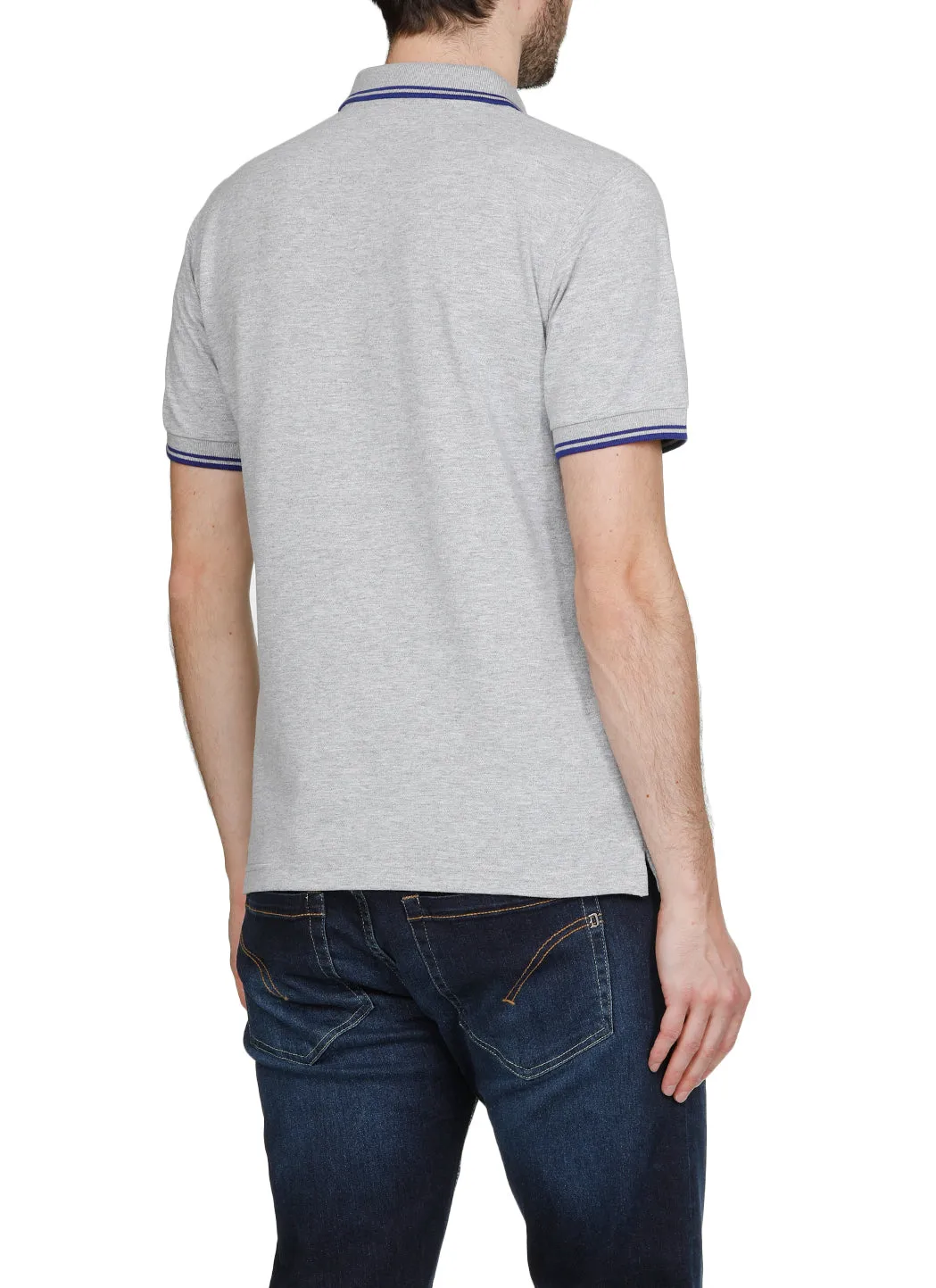 Fay Logo Embroidered Polo Shirt