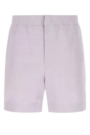 Fendi Elastic Waist Bermuda Shorts