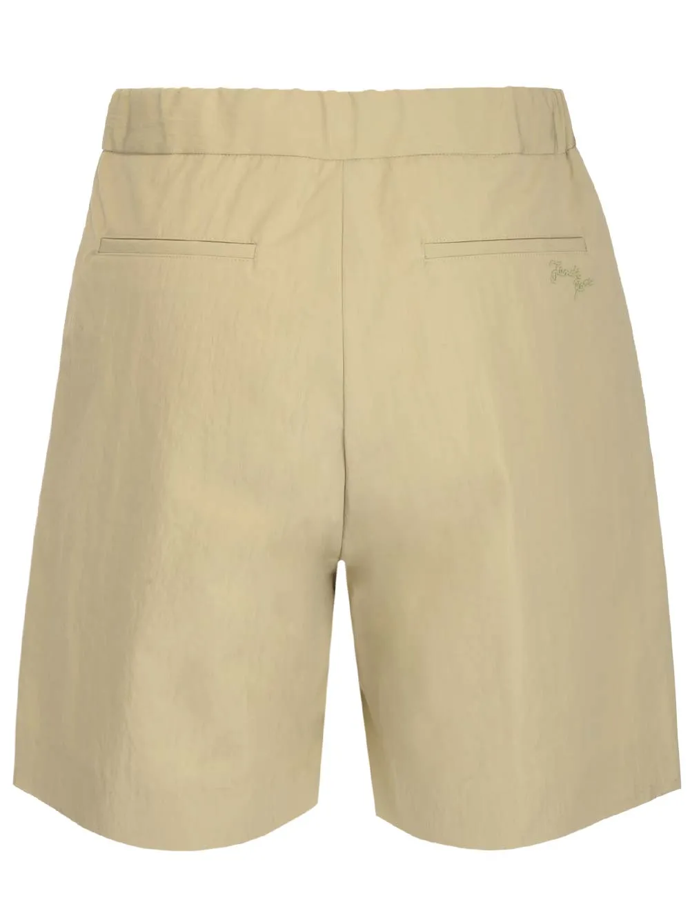Fendi Logo Embroidered Shorts