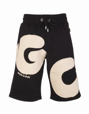 GCDS Andy Logo Patch Shorts
