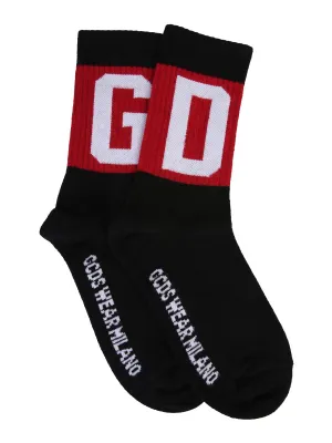 GCDS Band Logo Socks