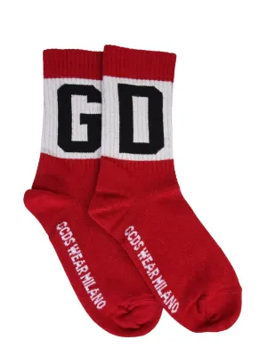 GCDS Band Logo Socks