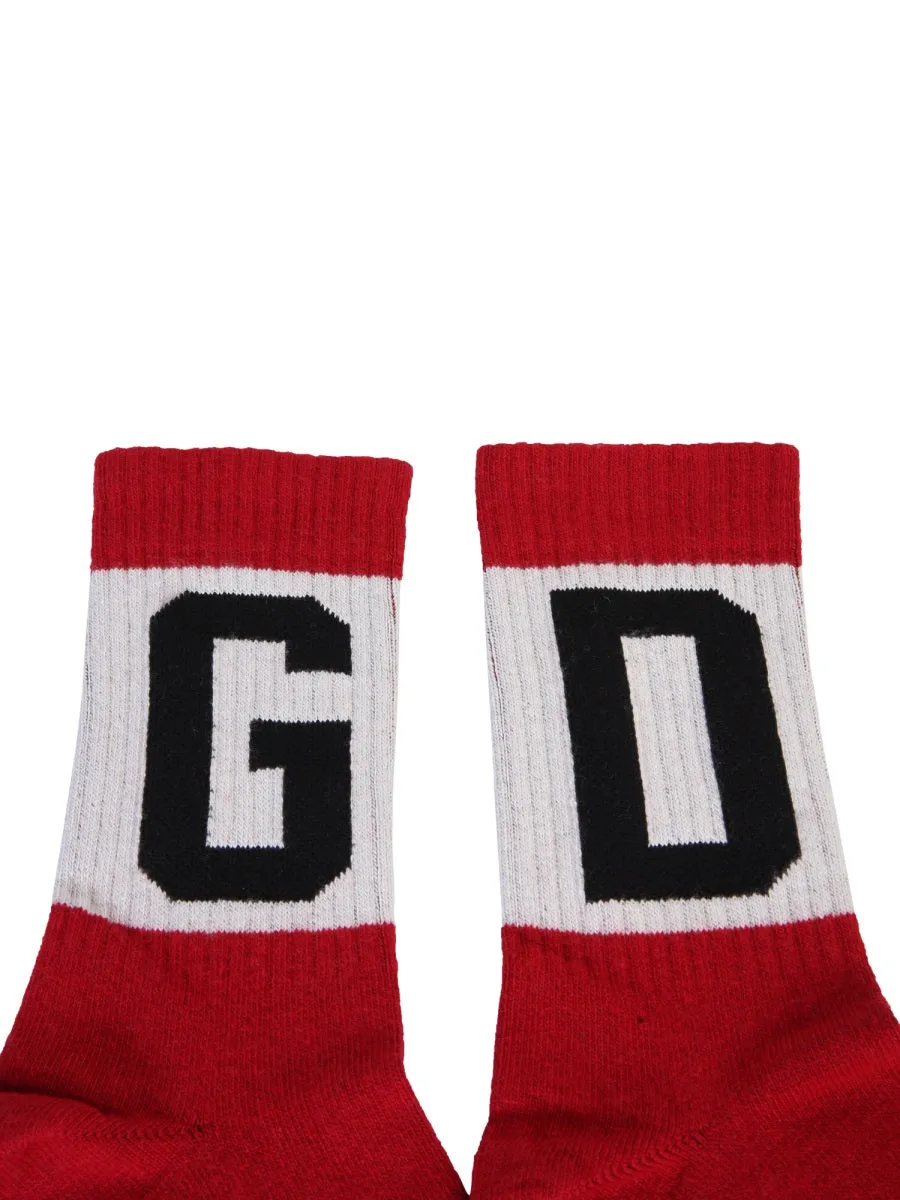 GCDS Band Logo Socks