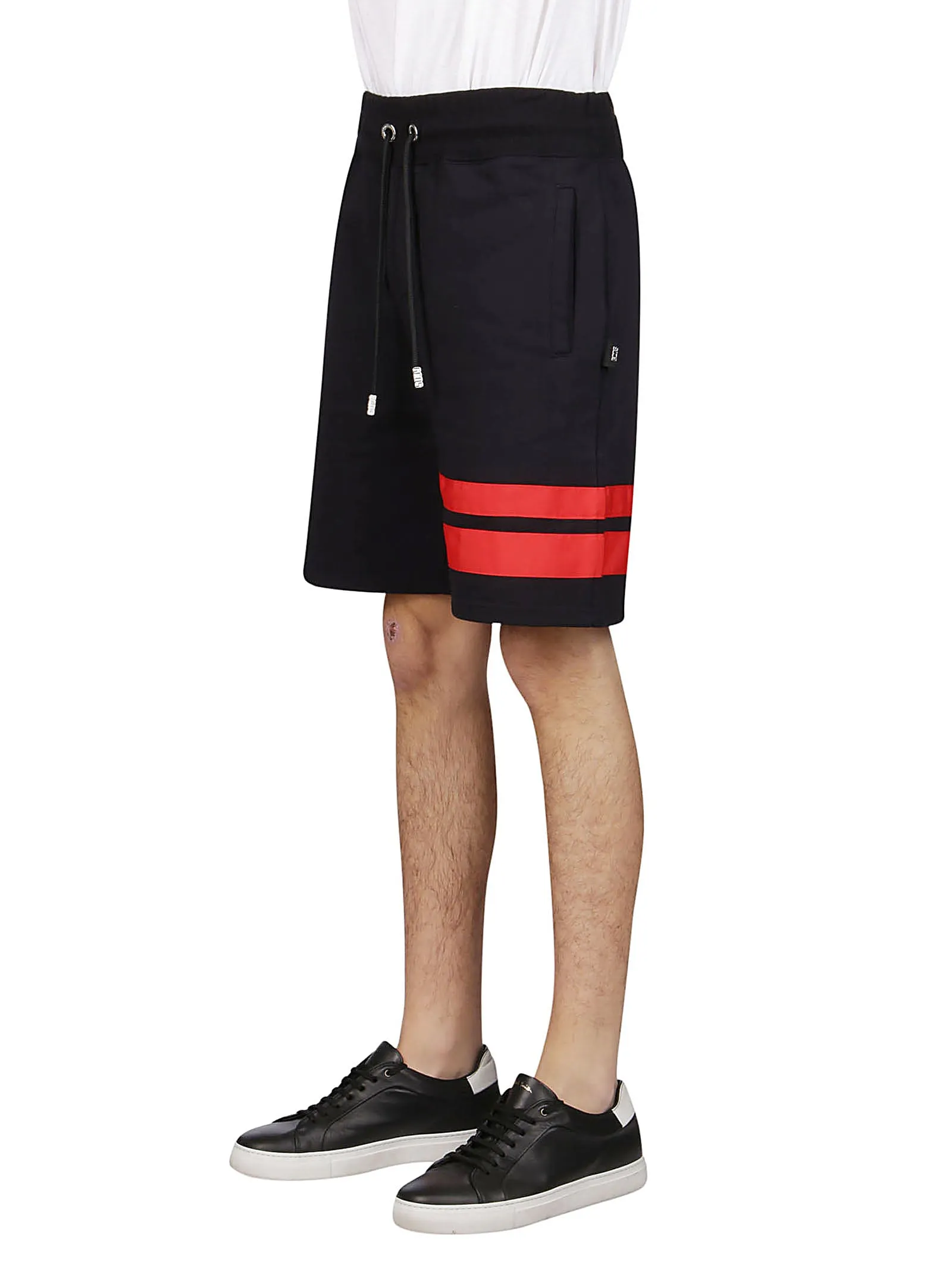 GCDS Drawstring Waist Track Shorts
