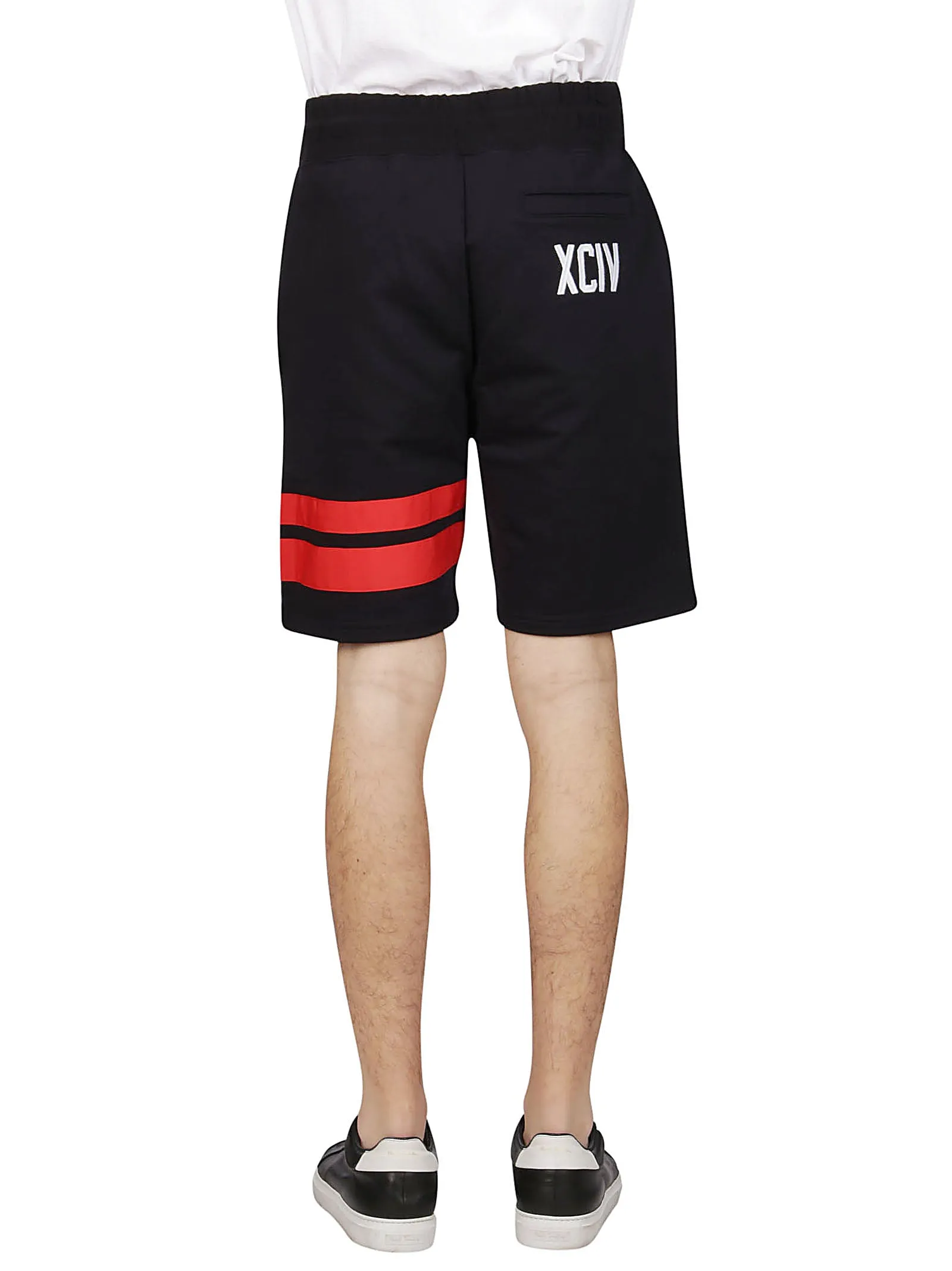 GCDS Drawstring Waist Track Shorts