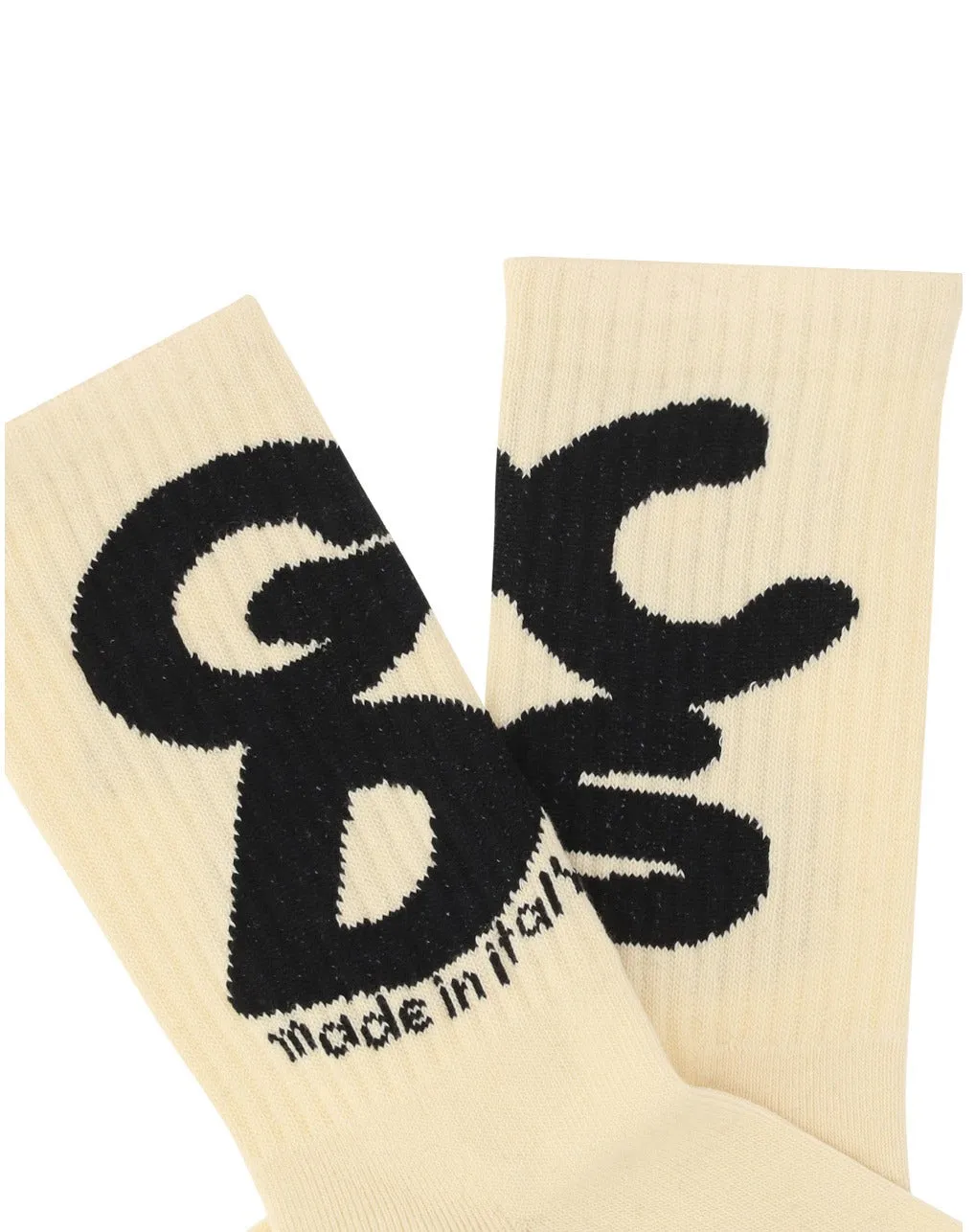 GCDS Intarsia-Knit Socks
