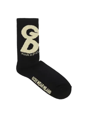 GCDS Intarsia-Knit Socks