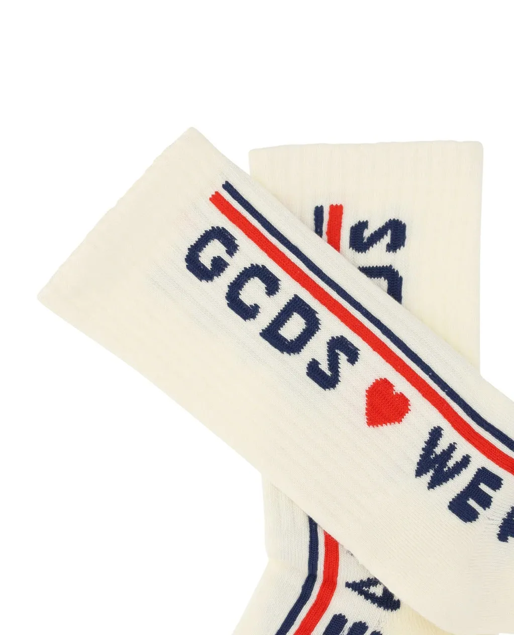 GCDS Intarsia-Knit Socks