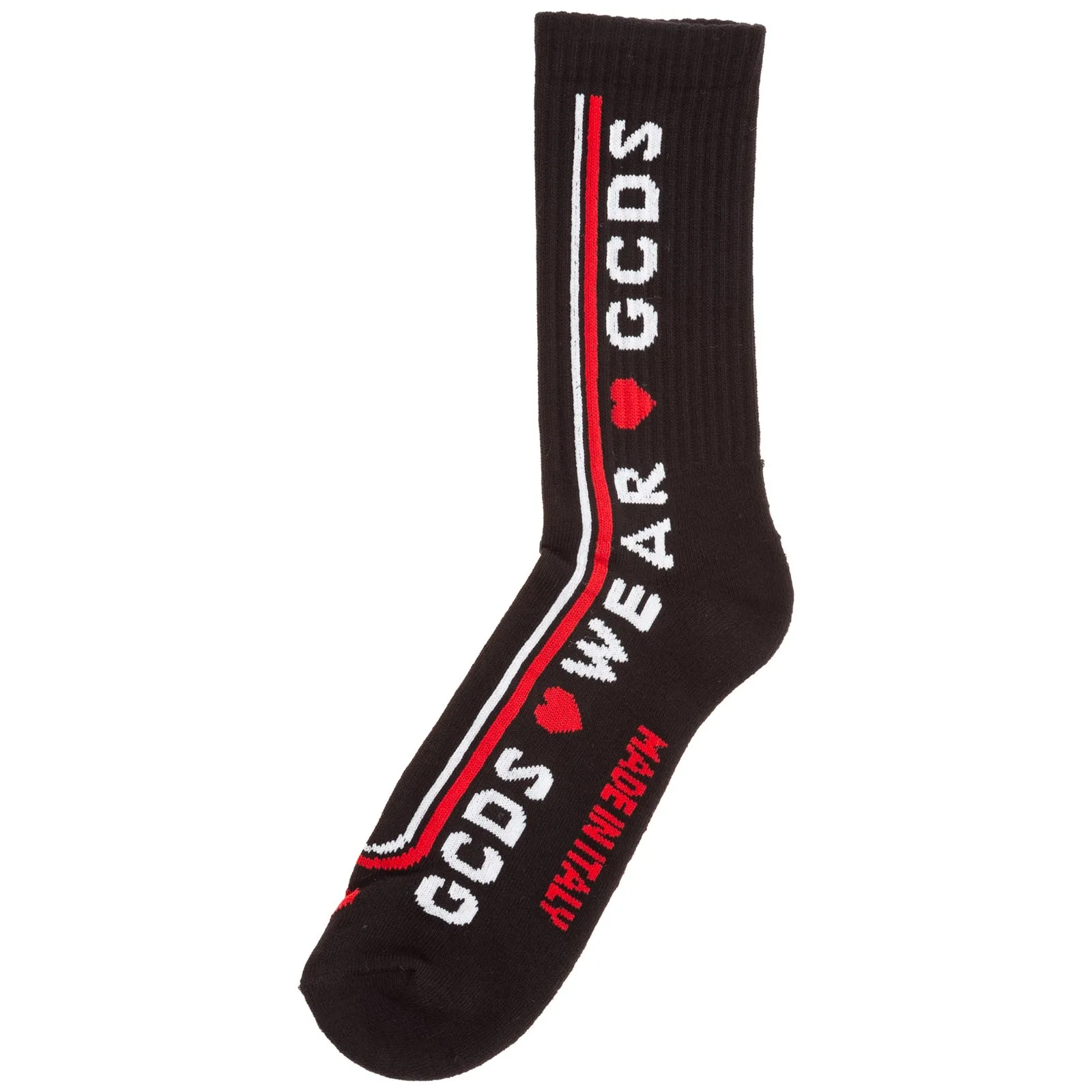 GCDS Intarsia-Knit Socks