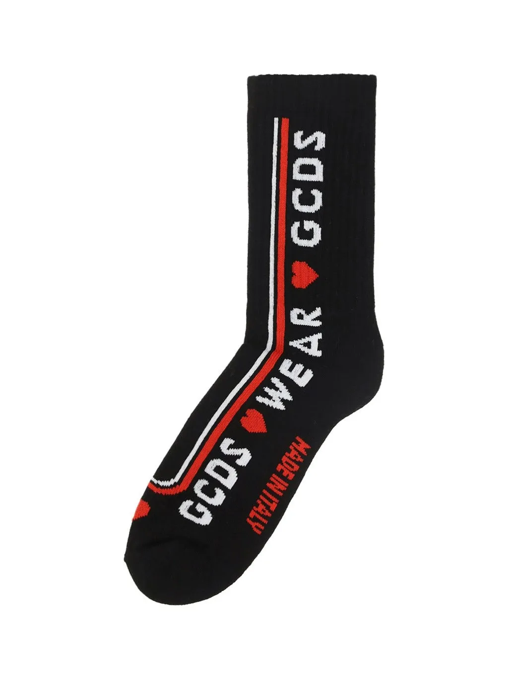 GCDS Intarsia-Knit Socks