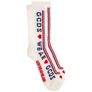 GCDS Intarsia-Knit Socks