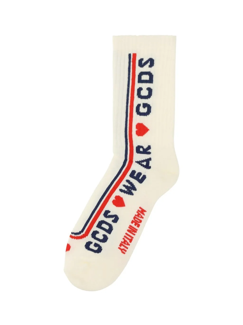 GCDS Intarsia-Knit Socks