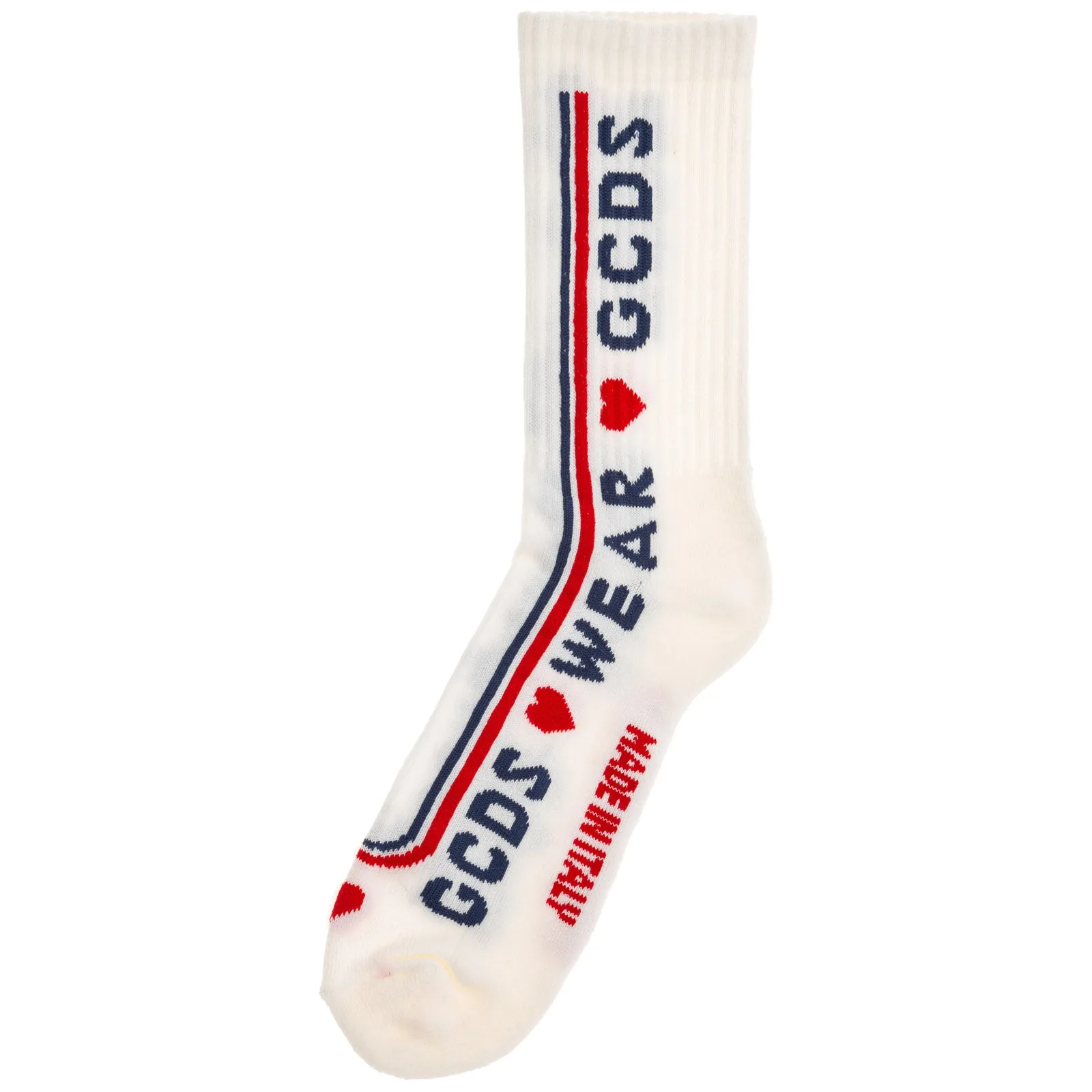 GCDS Intarsia-Knit Socks