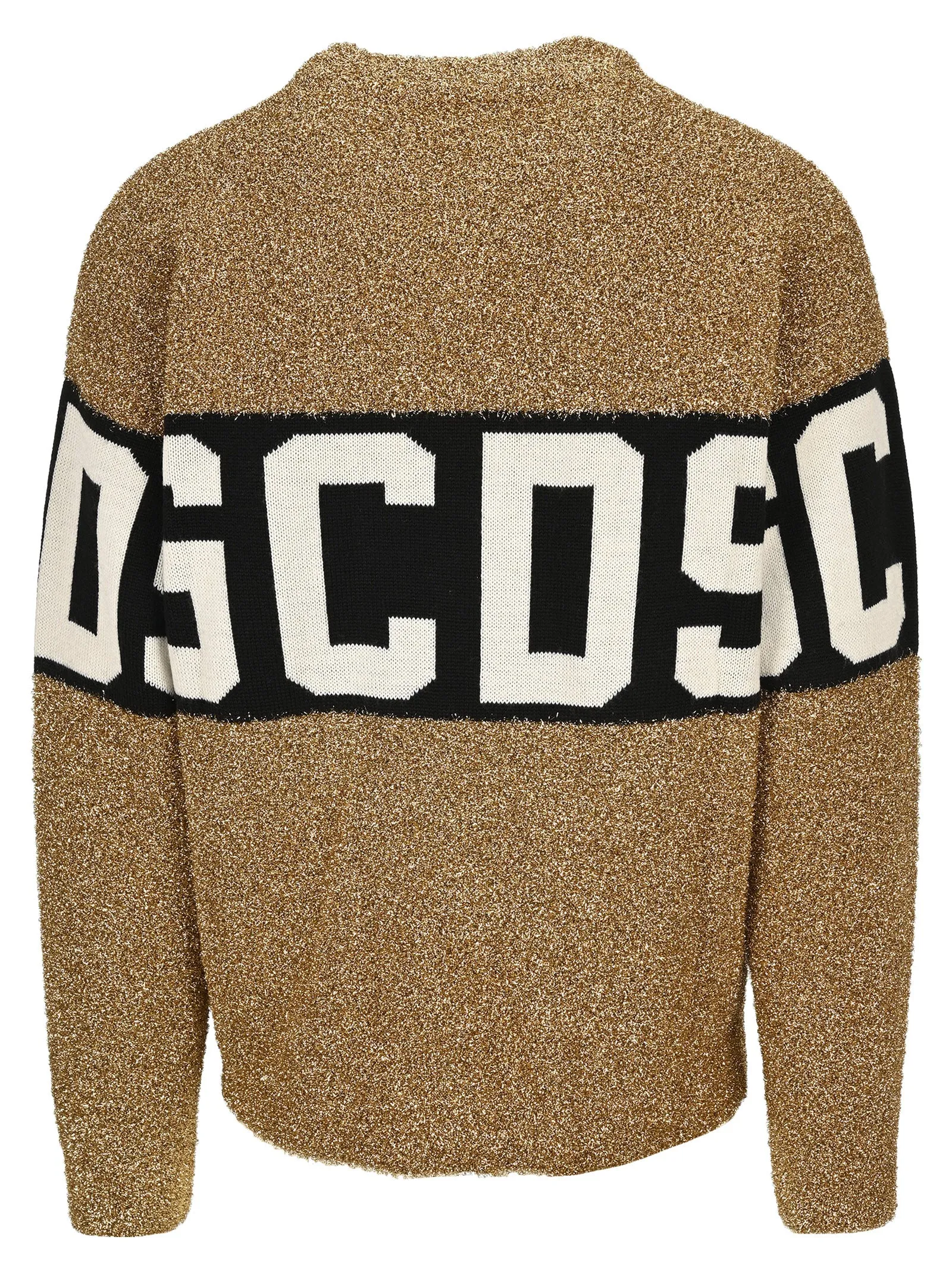 GCDS Logo Band Lurex Sweater