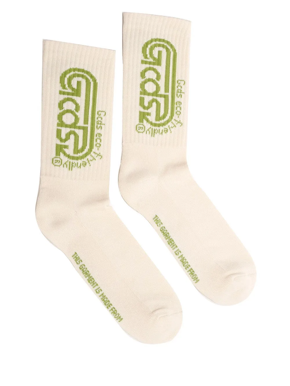 GCDS Logo Embroidered Socks