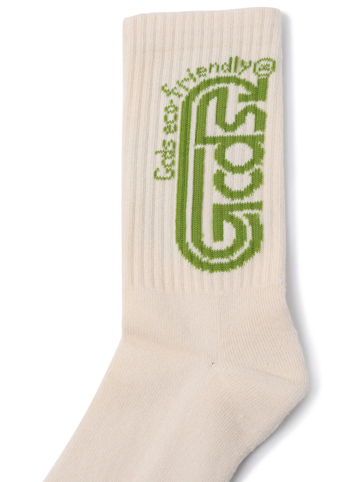 GCDS Logo Embroidered Socks