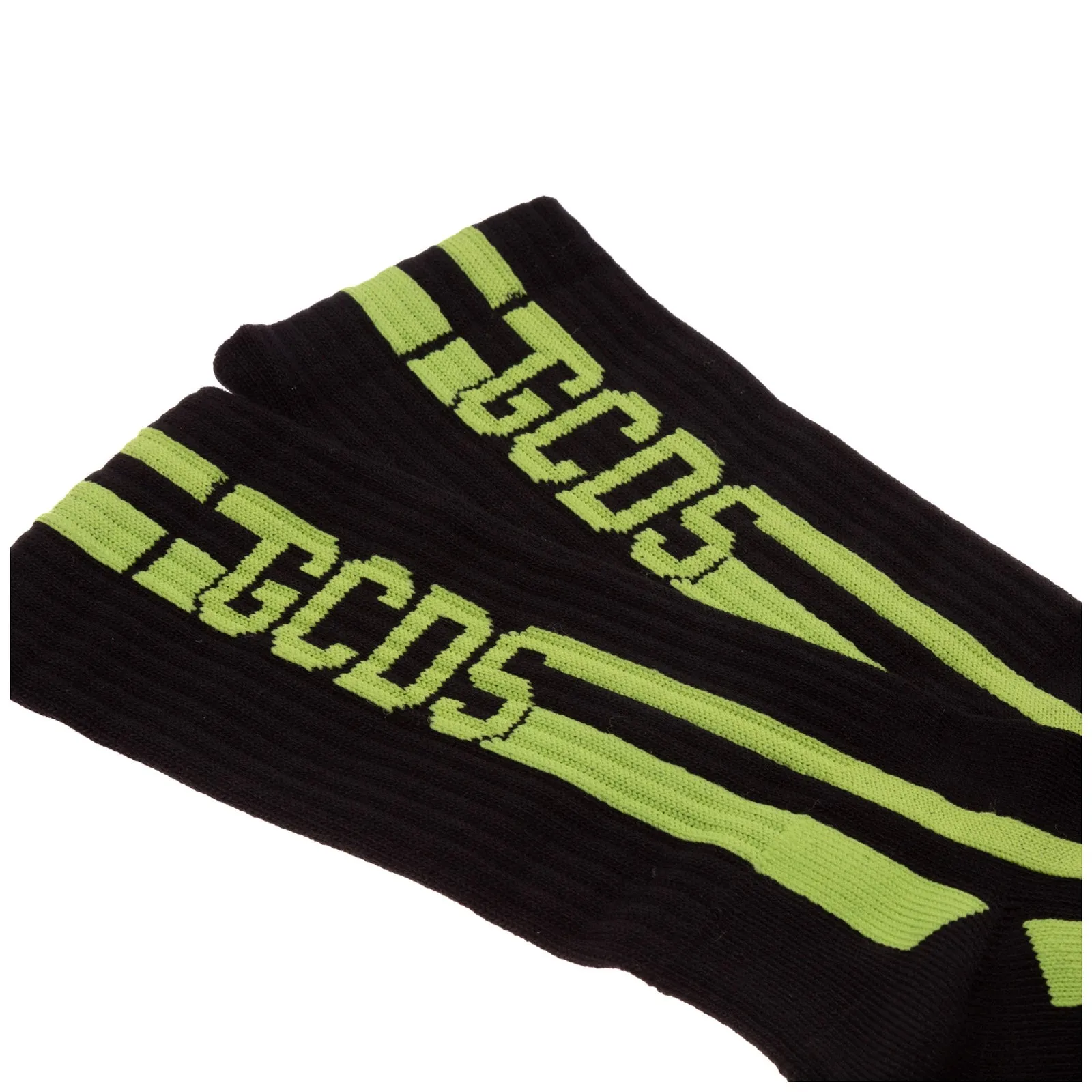 GCDS Logo Intarsia Crew Socks
