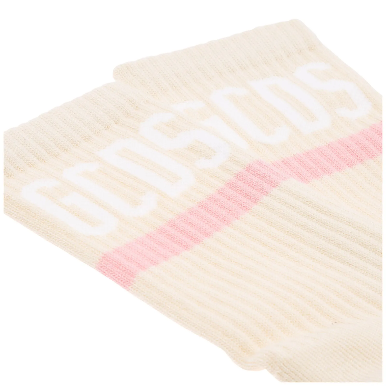 GCDS Logo Intarsia Crew Socks