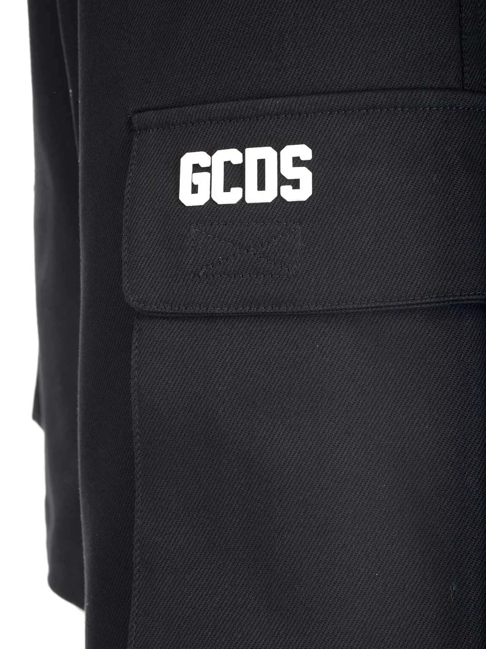 GCDS Logo Patch Cargo Shorts