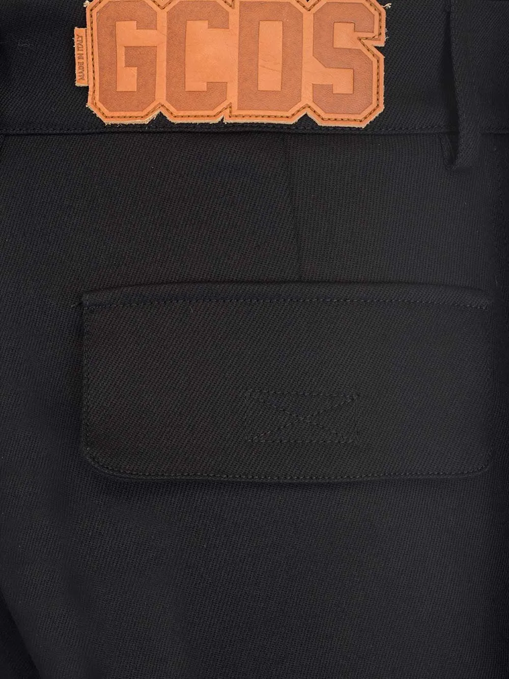 GCDS Logo Patch Cargo Shorts