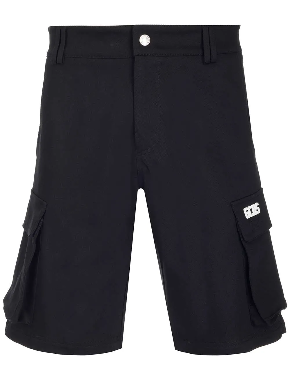 GCDS Logo Patch Cargo Shorts
