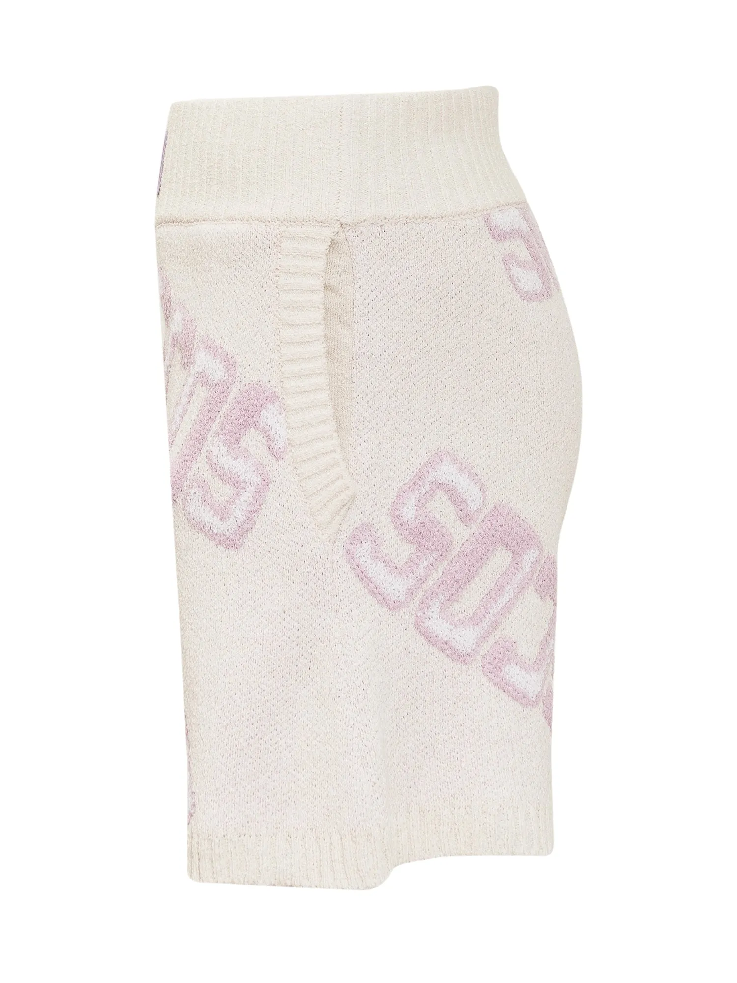 GCDS Logo Patch Sponge Effect Shorts