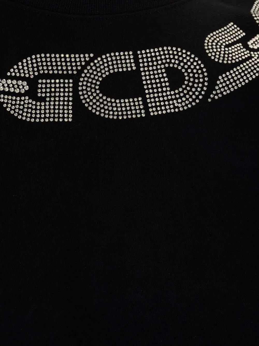 GCDS Logo Printed Crewneck T-Shirt