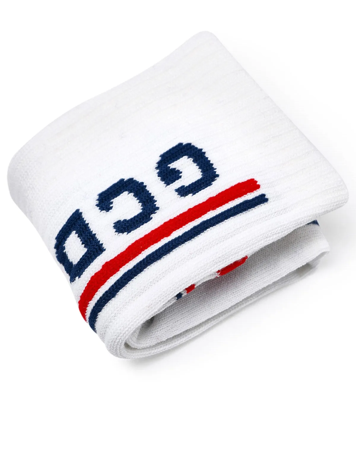 GCDS Slogan Intarsia Socks