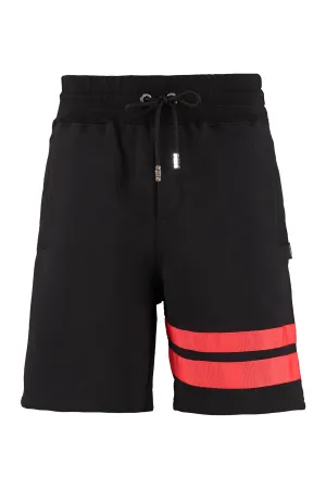 GCDS Stripe-Detailed Drawstring Track Shorts