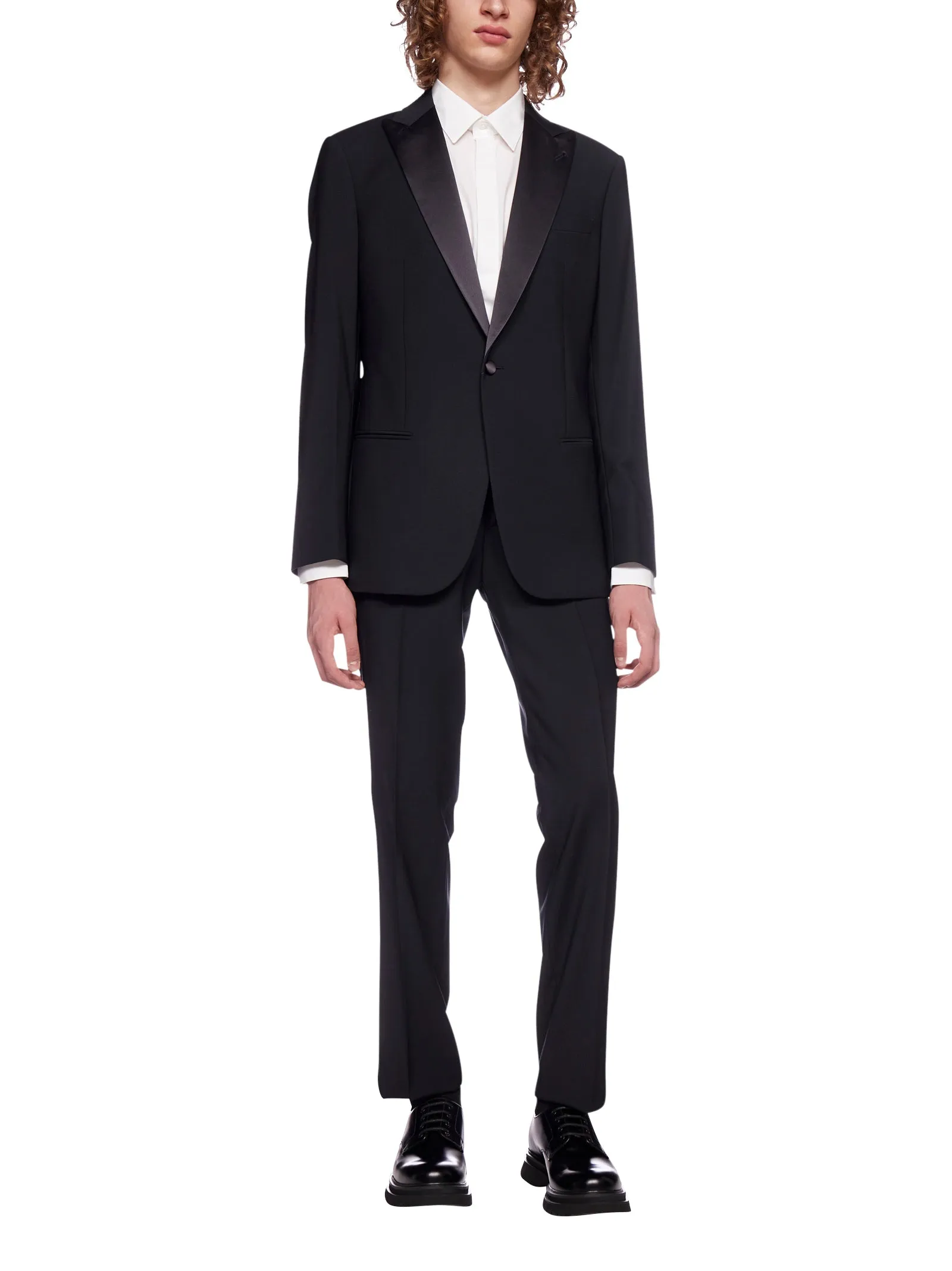 Giorgio Armani Single-Breasted Two-Piece Suit