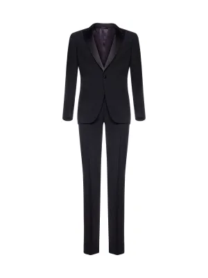 Giorgio Armani Single-Breasted Two-Piece Suit