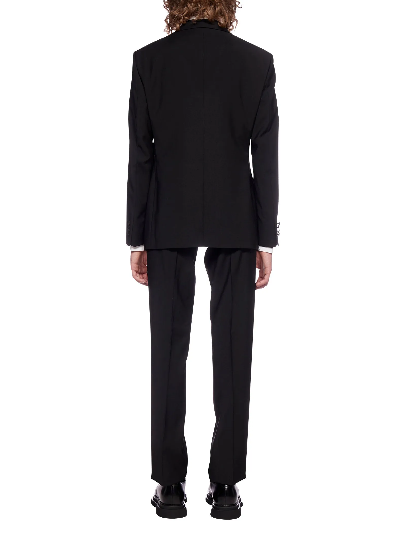 Giorgio Armani Single-Breasted Two-Piece Suit