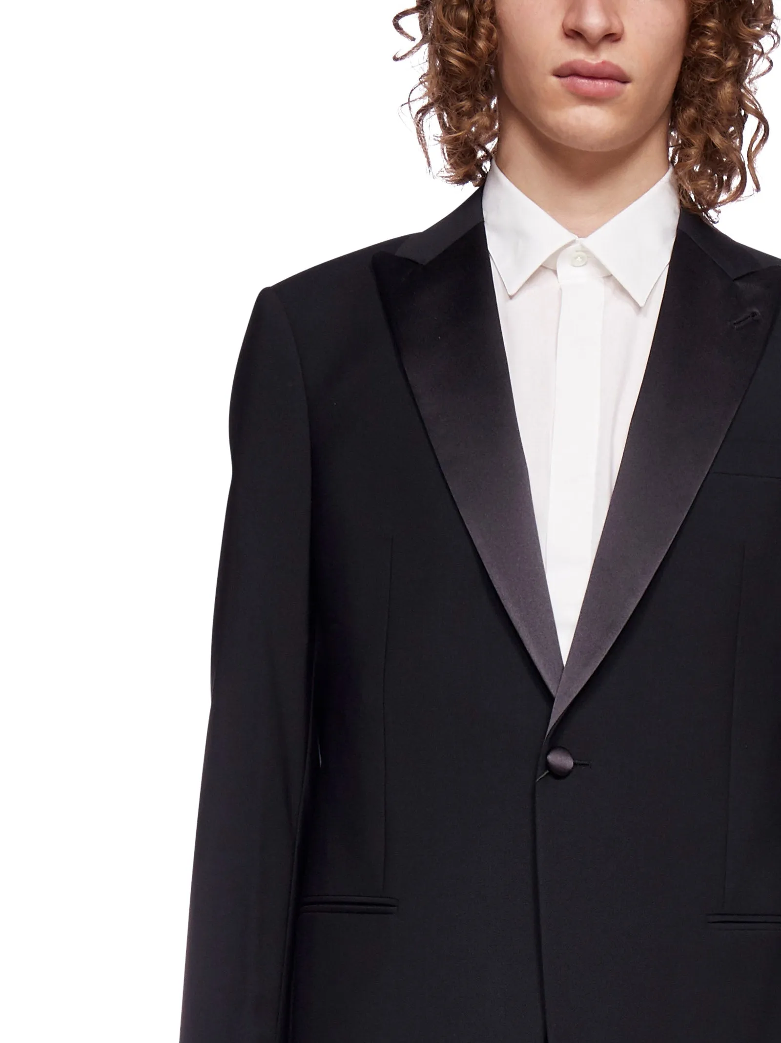 Giorgio Armani Single-Breasted Two-Piece Suit