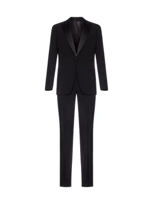 Giorgio Armani Single-Breasted Two-Piece Suit