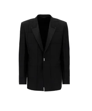 Givenchy Graphic Topstiched Jacket