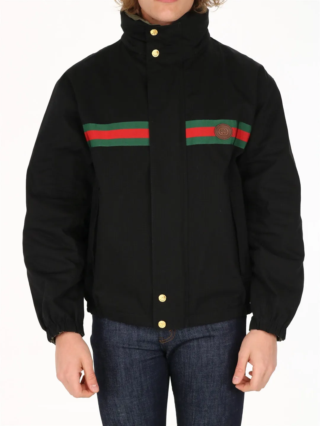 Gucci Reversible Web Jacket