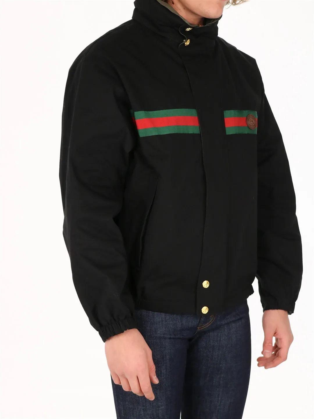Gucci Reversible Web Jacket