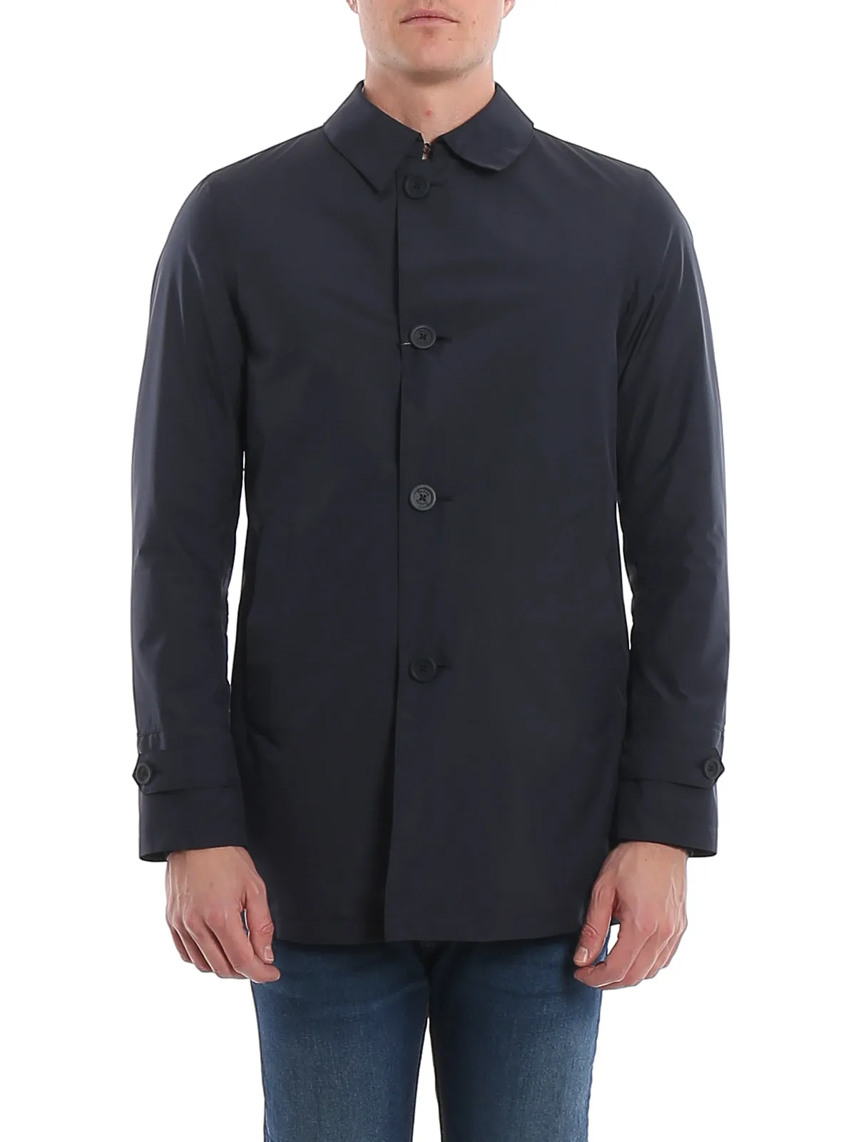 Herno Buttoned Shirt Jacket