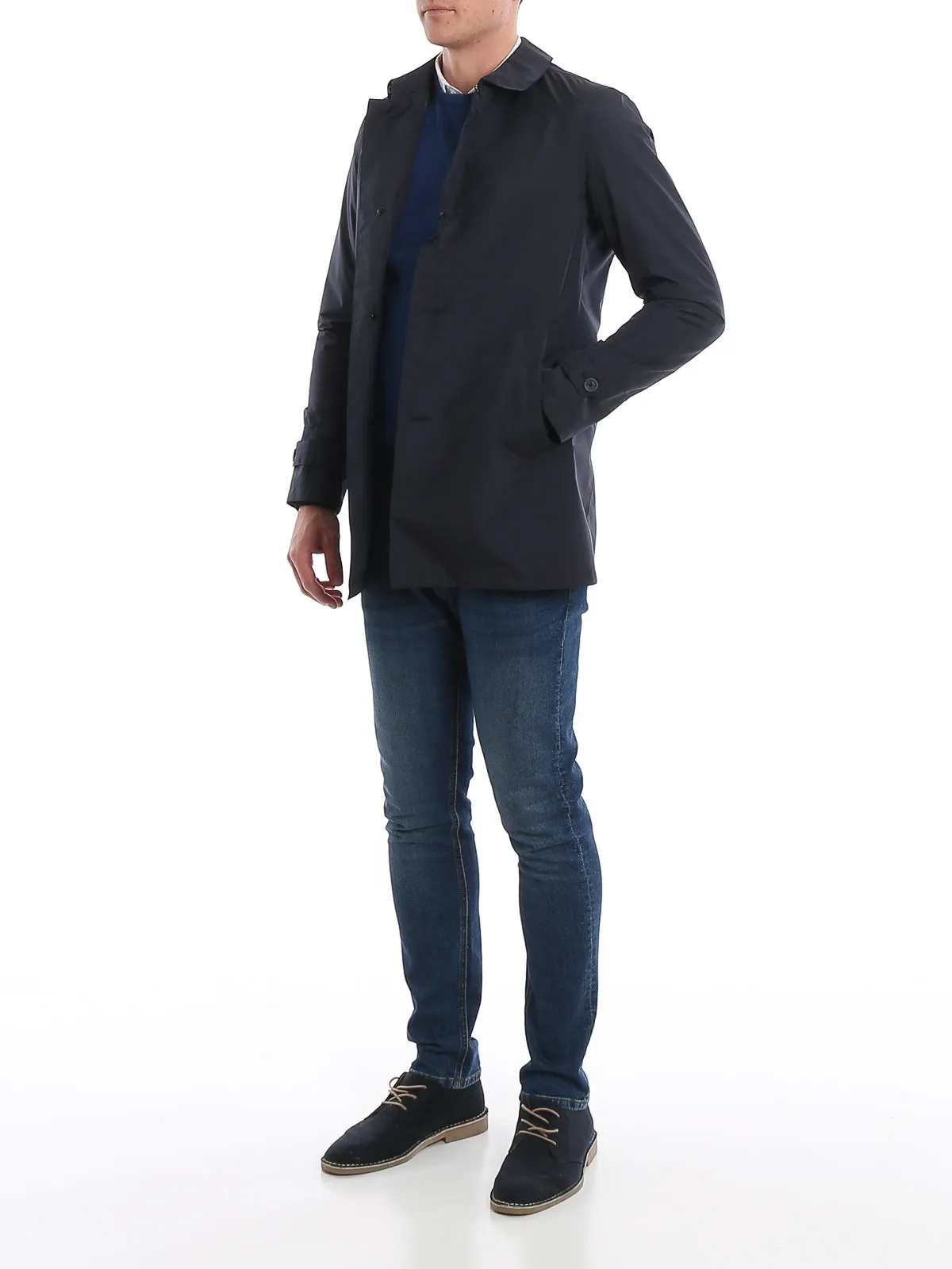 Herno Buttoned Shirt Jacket