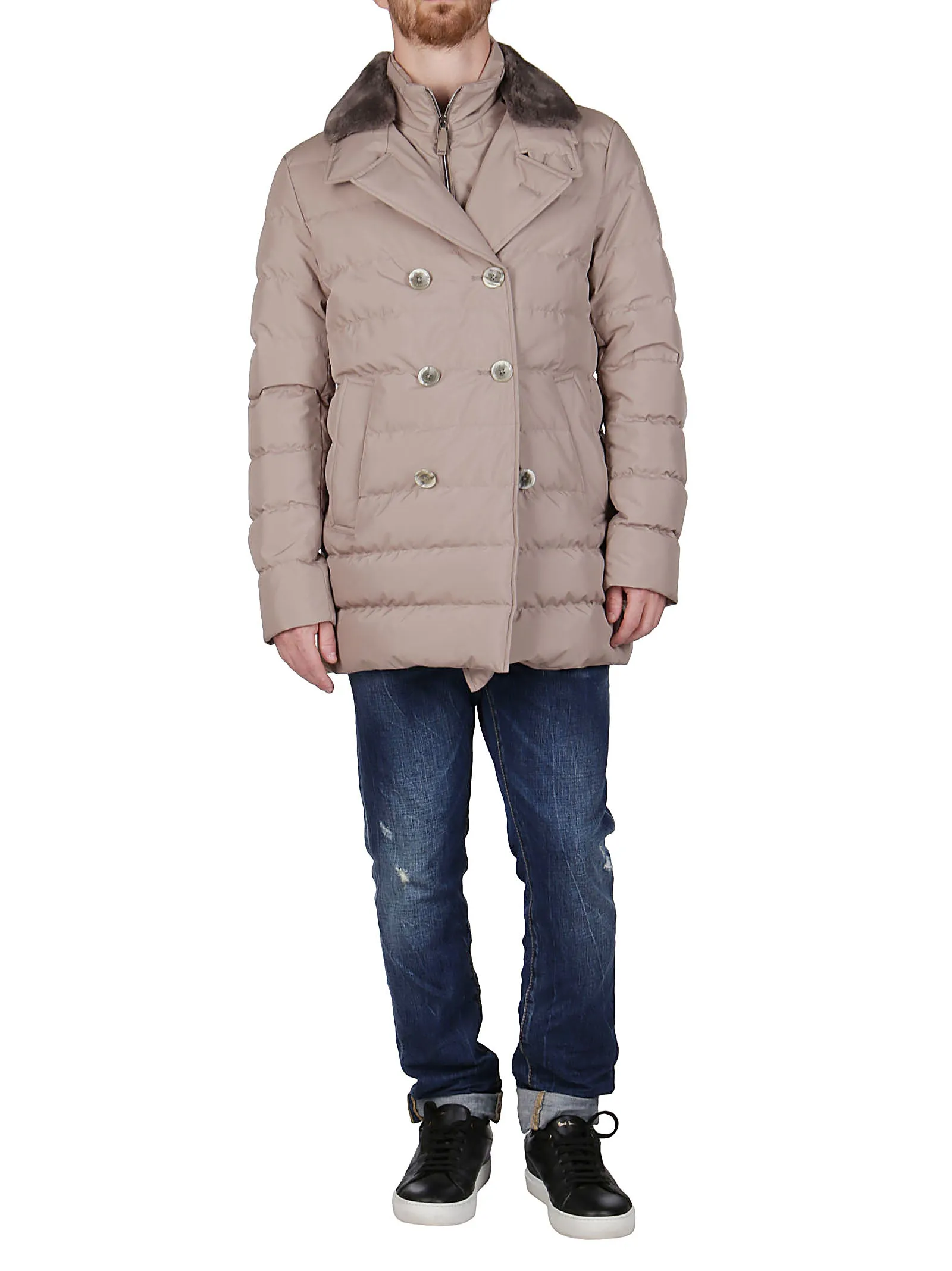 Herno Double Breasted Padded Coat