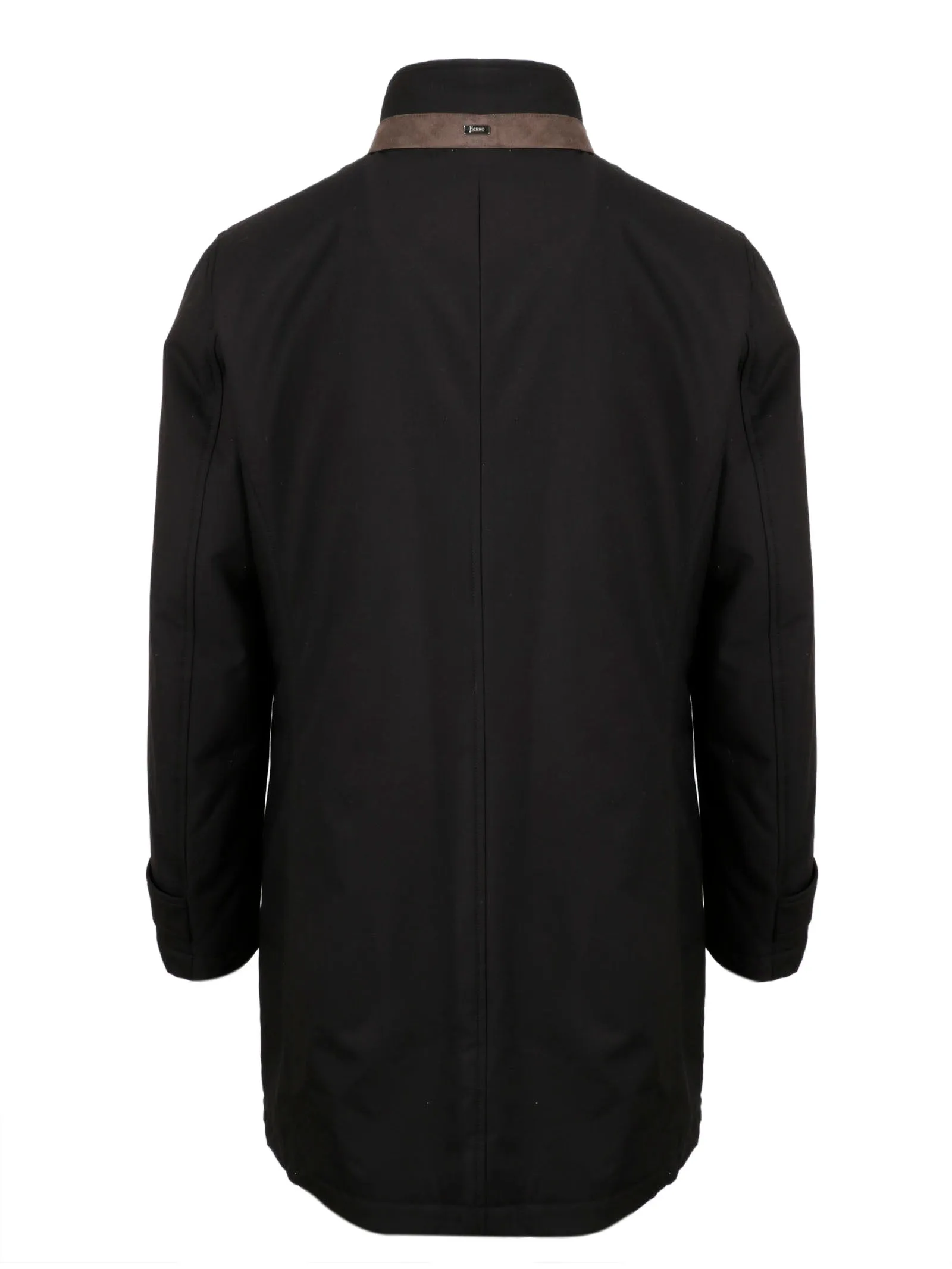 Herno High Neck Buttoned Coat