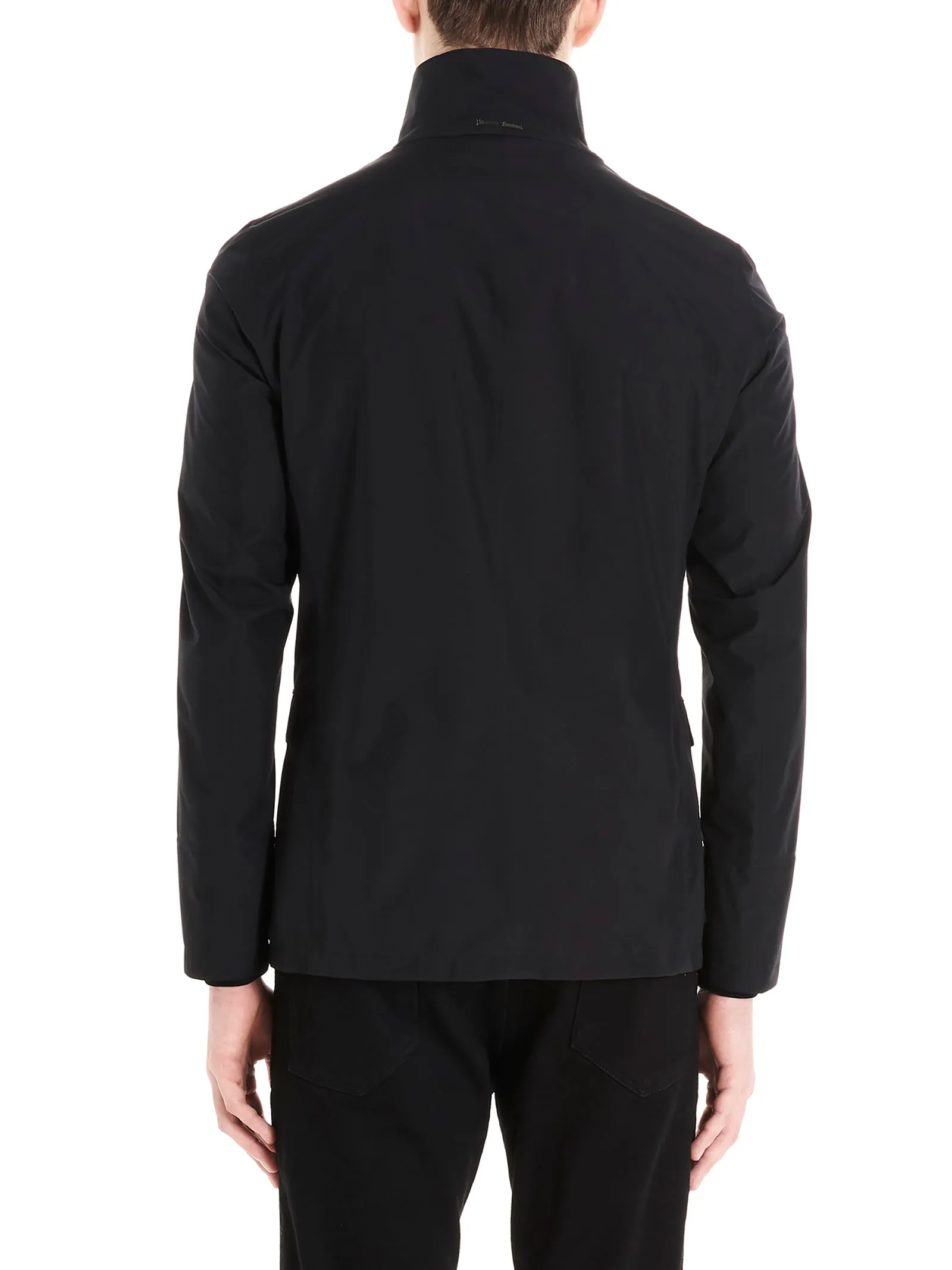 Herno High-Neck Buttoned Jacket