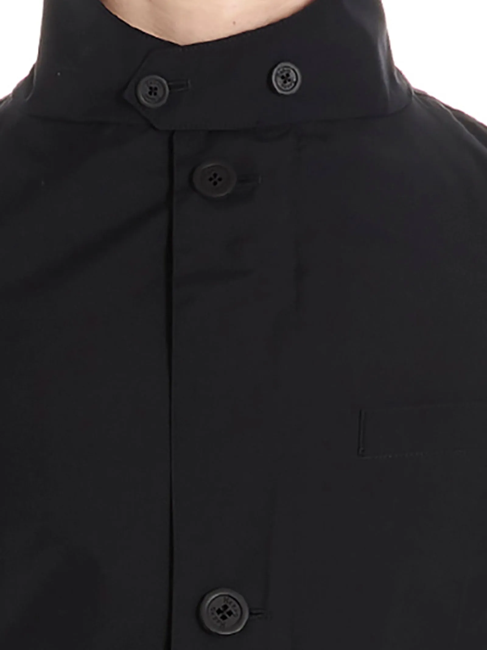 Herno High-Neck Buttoned Jacket