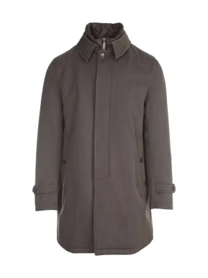 Herno High Neck Zipped Jacket