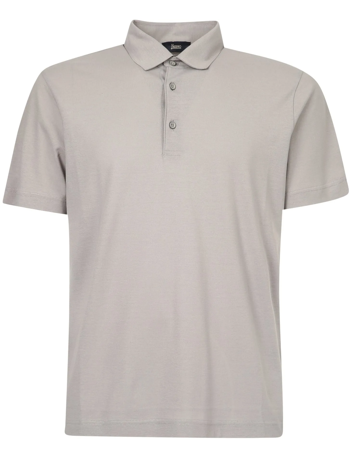 Herno Jersey Crepe Polo Shirt