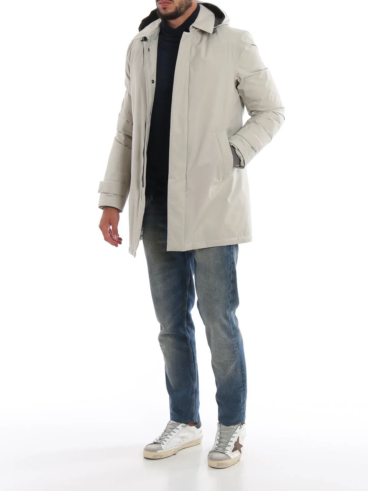 Herno Lightweight Parka Coat