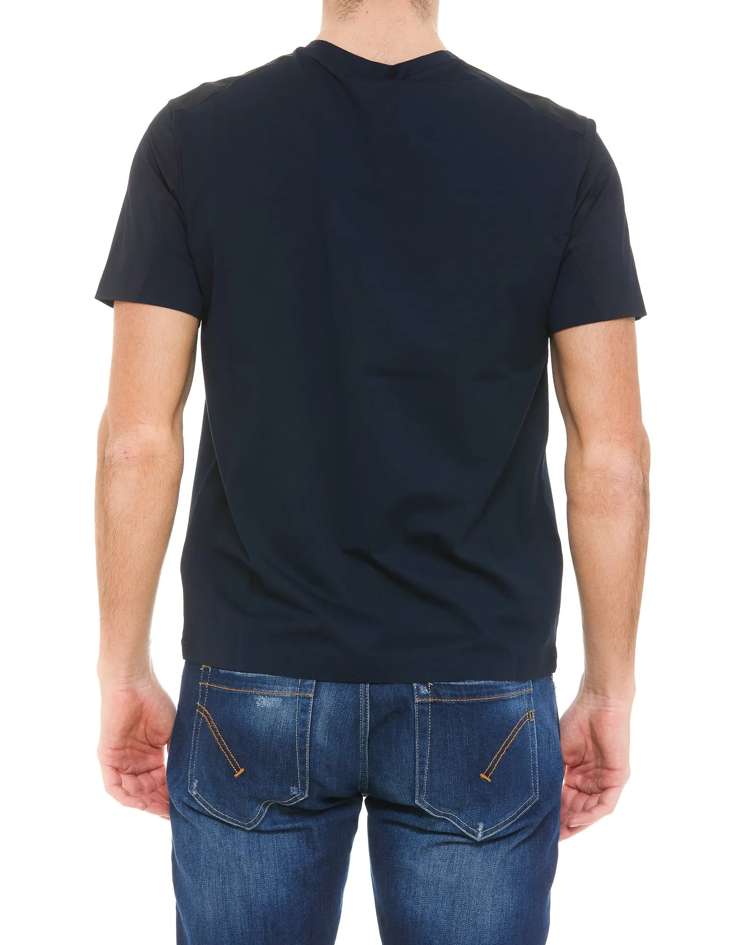 Herno Panelled Crewneck T-Shirt