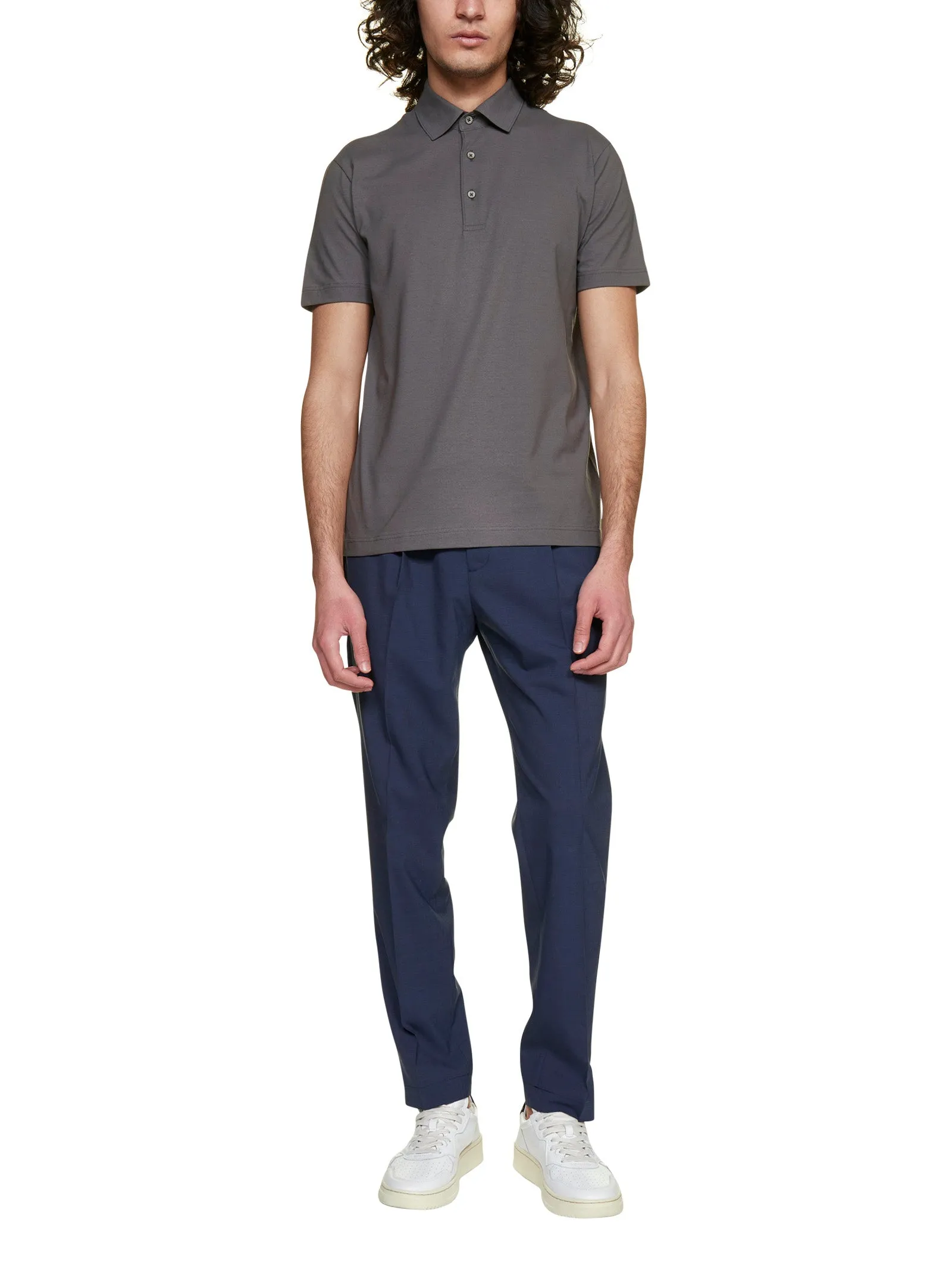 Herno Short-Sleeved Polo Shirt