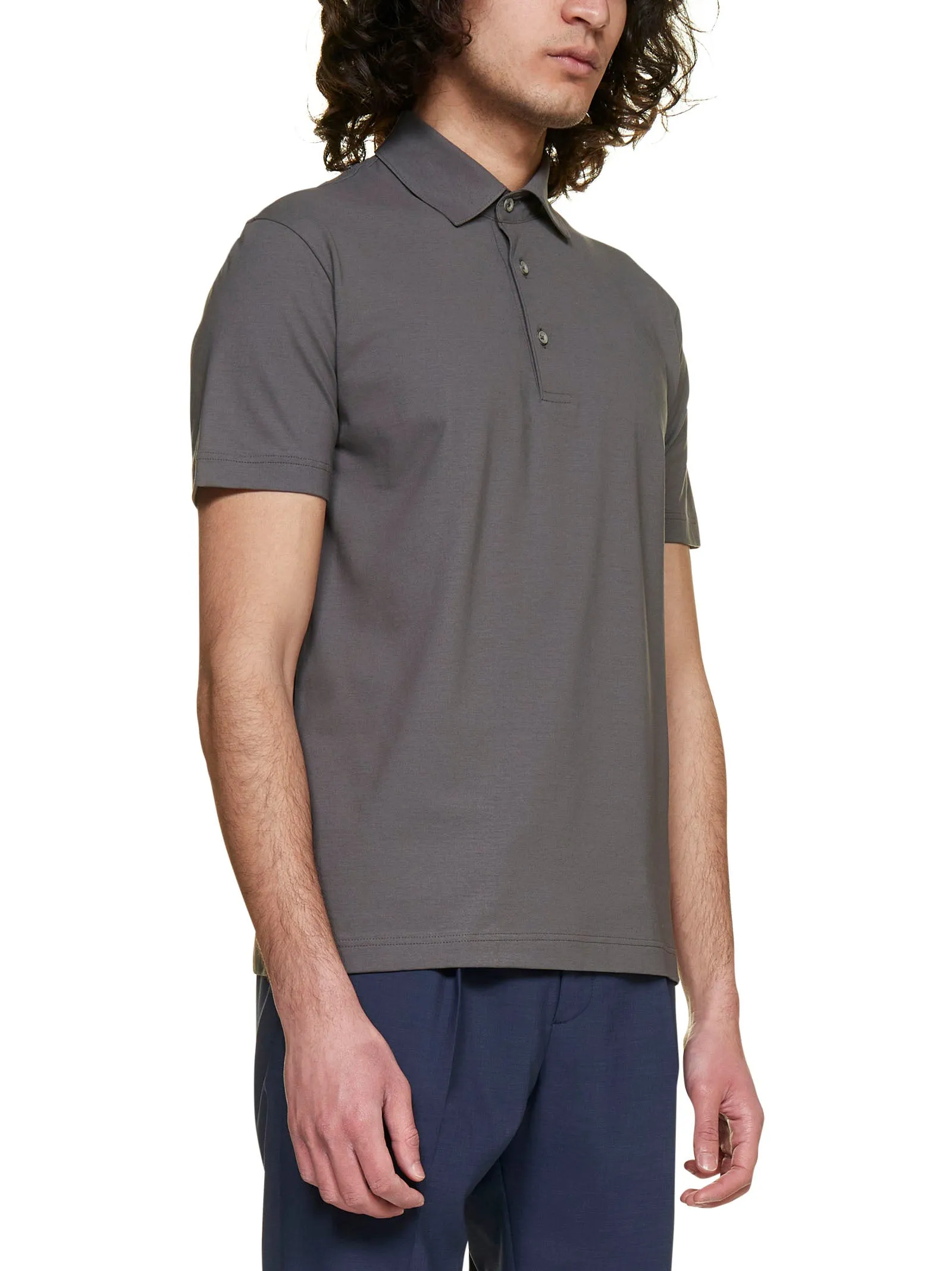 Herno Short-Sleeved Polo Shirt